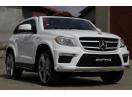 Masina electrica Mercedes GL63 4x4, cu Scaun Reglabil, Mp4 ( Video/Audio) #Alb